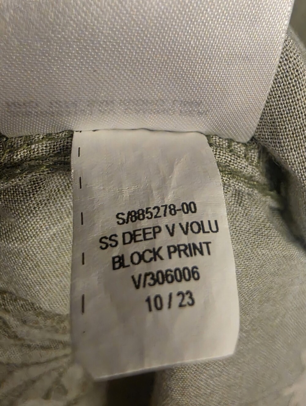 Old Navy Green Floral Dress Size Small Womens - Picture 7 of 7